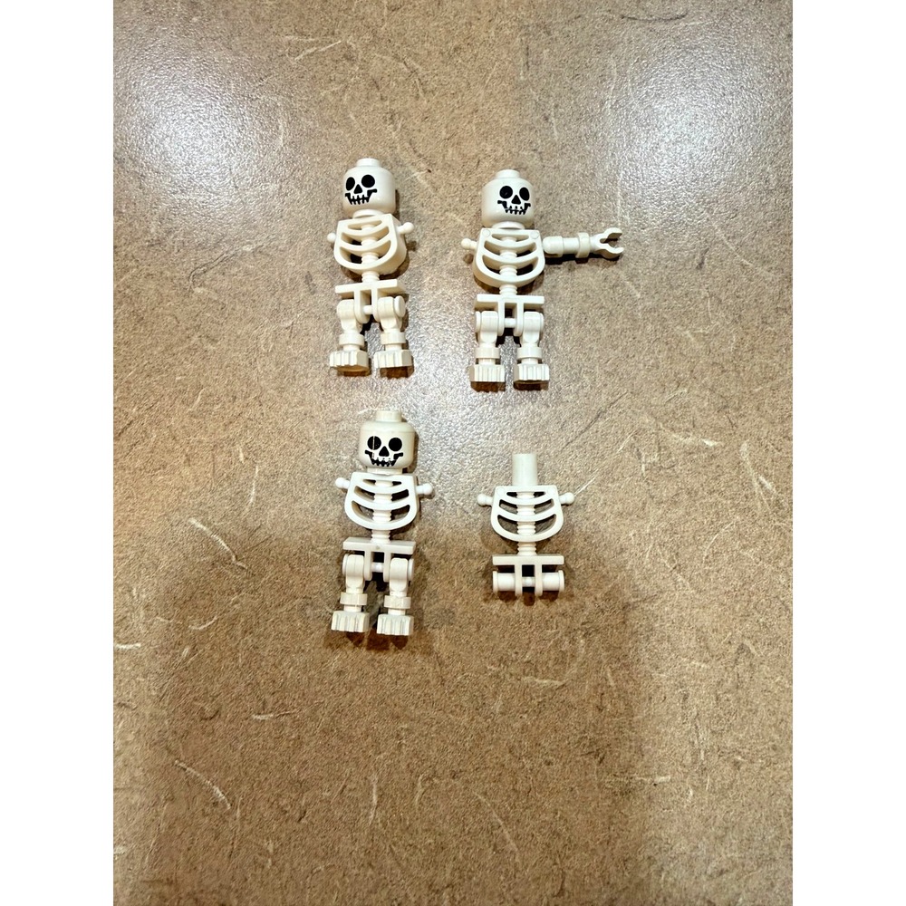LEGO Collectible Minifigure Skeleton Assortment Bulk Lot Incomplete Figures